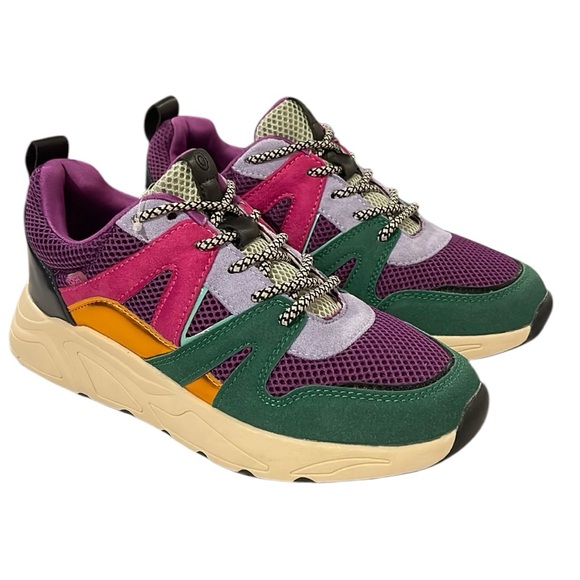 POSH BY POELMAN Carocel Bold Chunky Sneakers 38 (7.5) - Picture 2 of 16